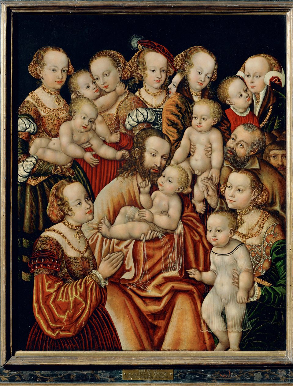 Christ Blesses the Children by Master HB of the Griffon