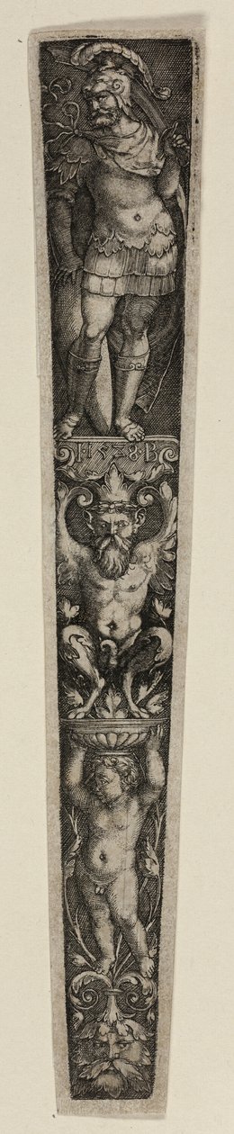 Dagger Sheath with a Warrior by Master I.B.