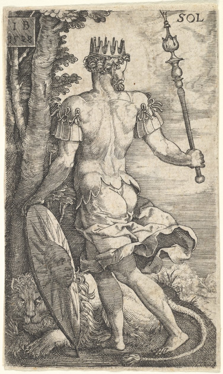 Sun from The Gods Who Preside Over the Planets by Master I.B.