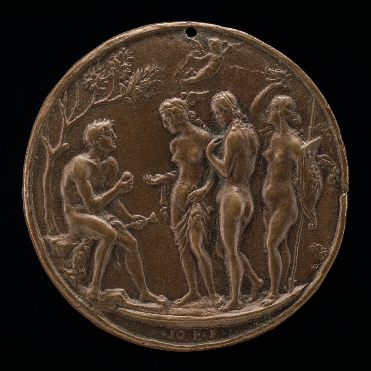 The Judgment of Paris, Second Half 15th Century by Master IO.FF.