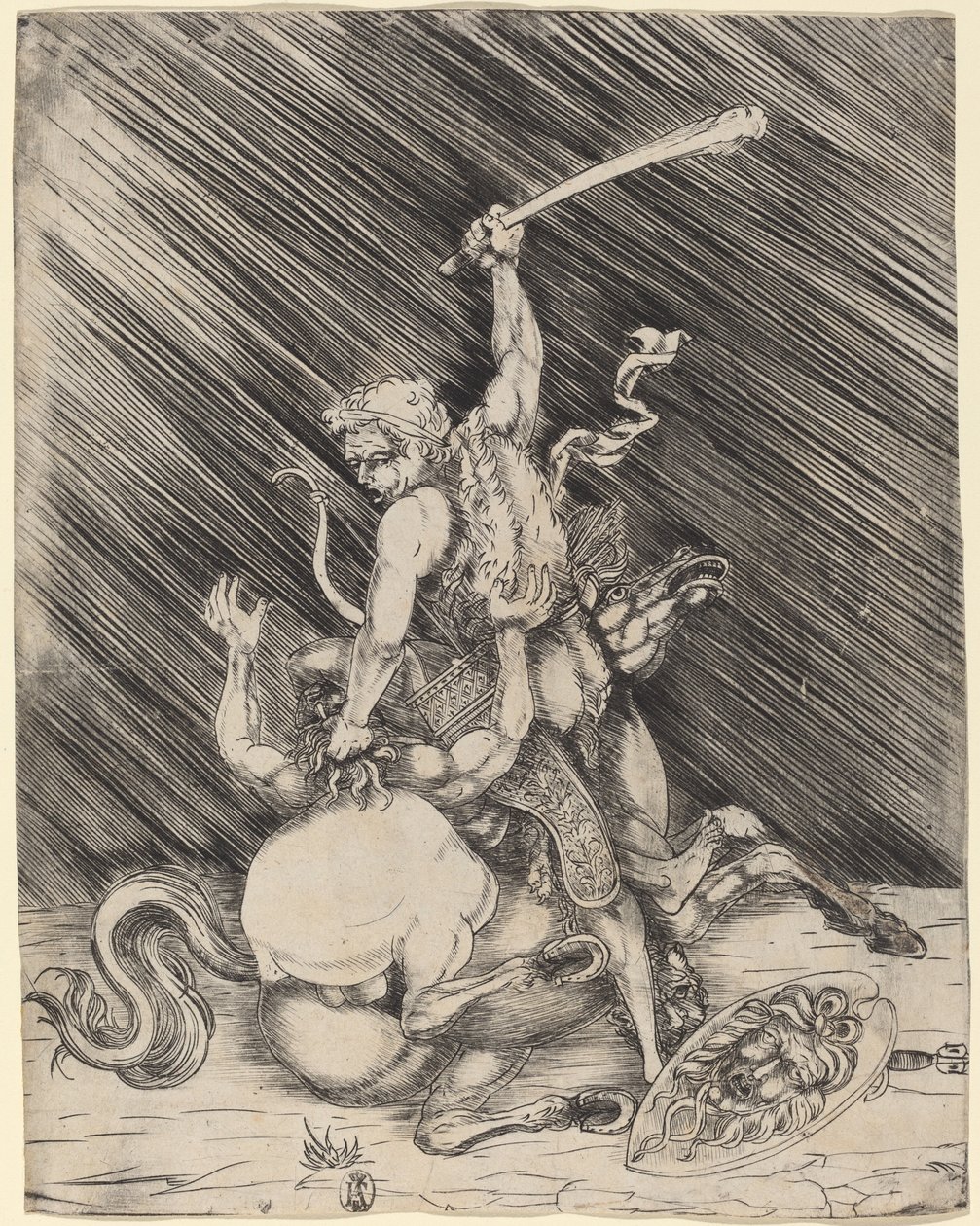 Hercules and Cacus by Master of 1515