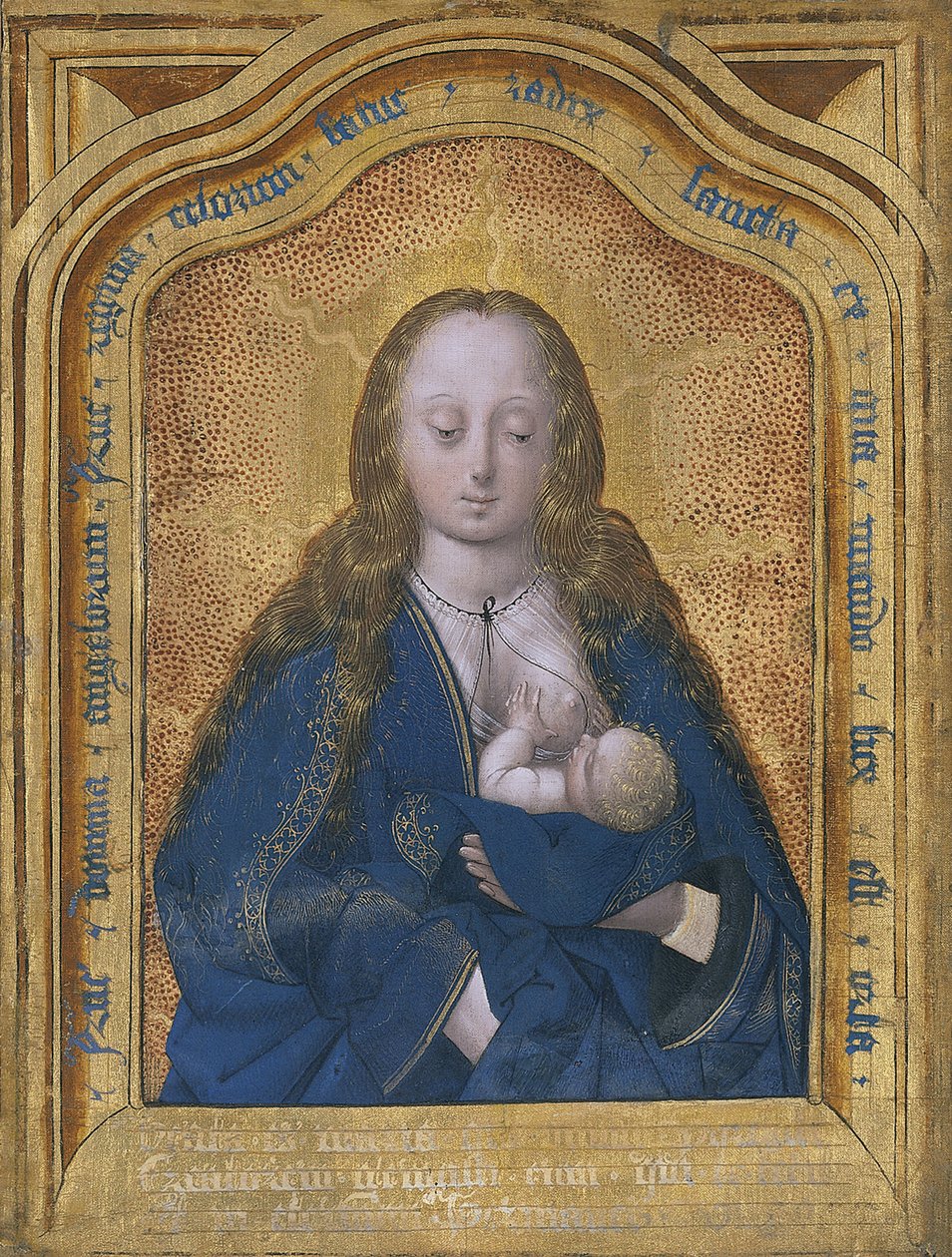 The Virgin suckling the Child by Master of Antwerp