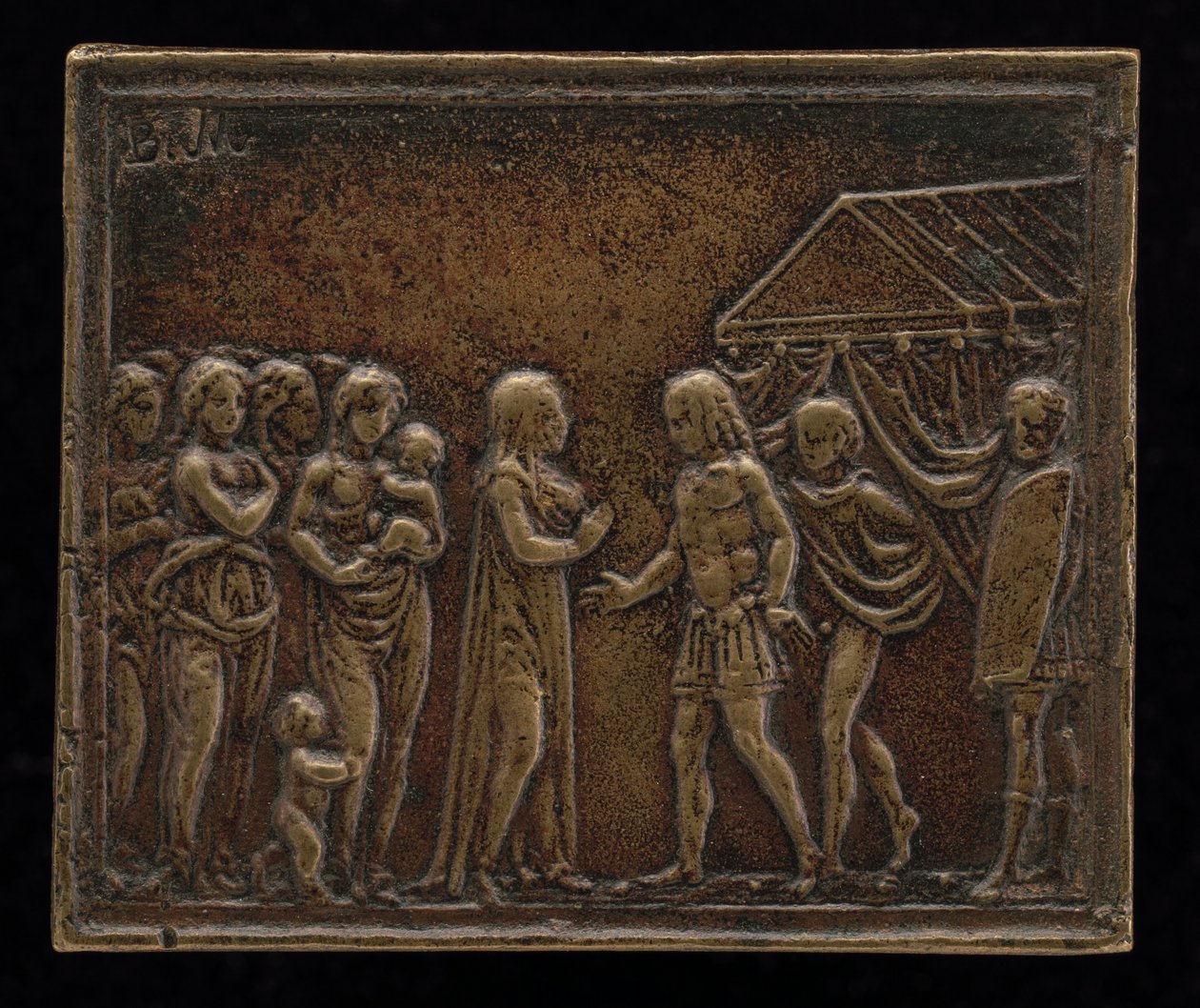 Coriolanus and the Women of Rome by Master of Coriolanus