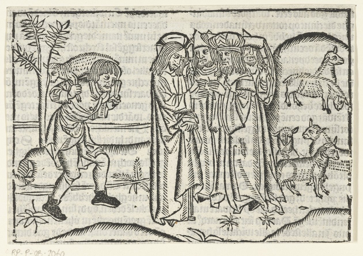 Parable of the Lost Sheep by Master of Delft (attributed to)