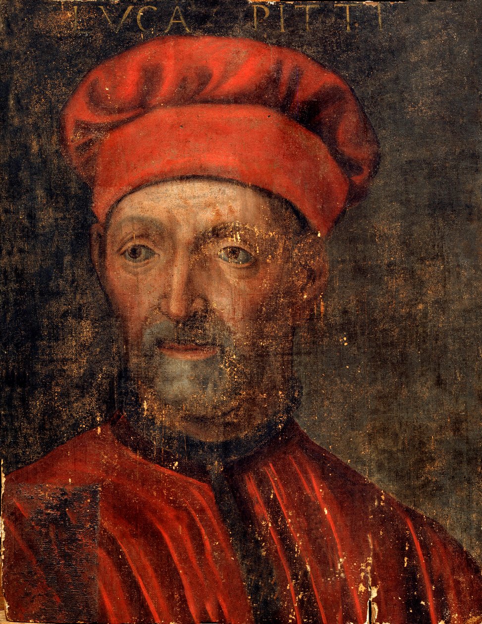 Portrait of Luca Pitti by Master of Florence