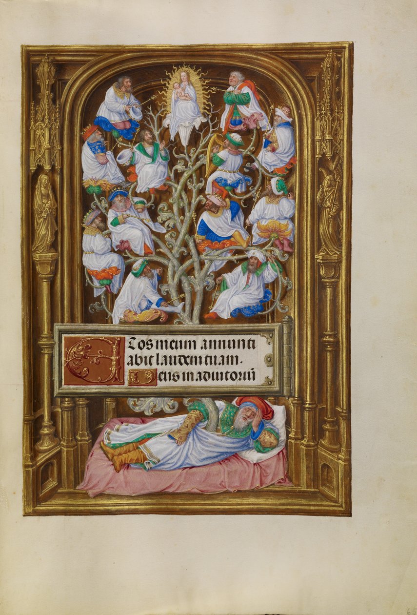 The Tree of Jesse by Master of James IV of Scotland