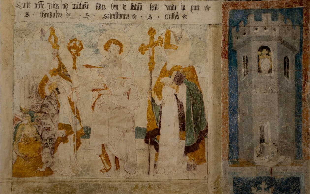 Frescoes by the Master of Meßkirch in Heiligkreuztal by Master of Messkirch