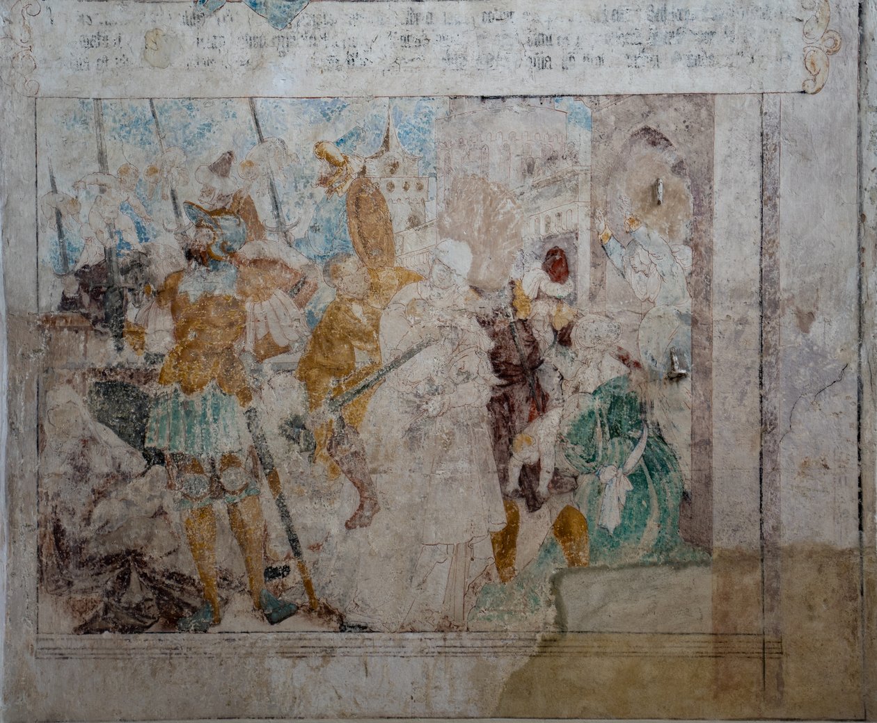 Frescoes by the Master of Meßkirch in Heiligkreuztal by Master of Messkirch
