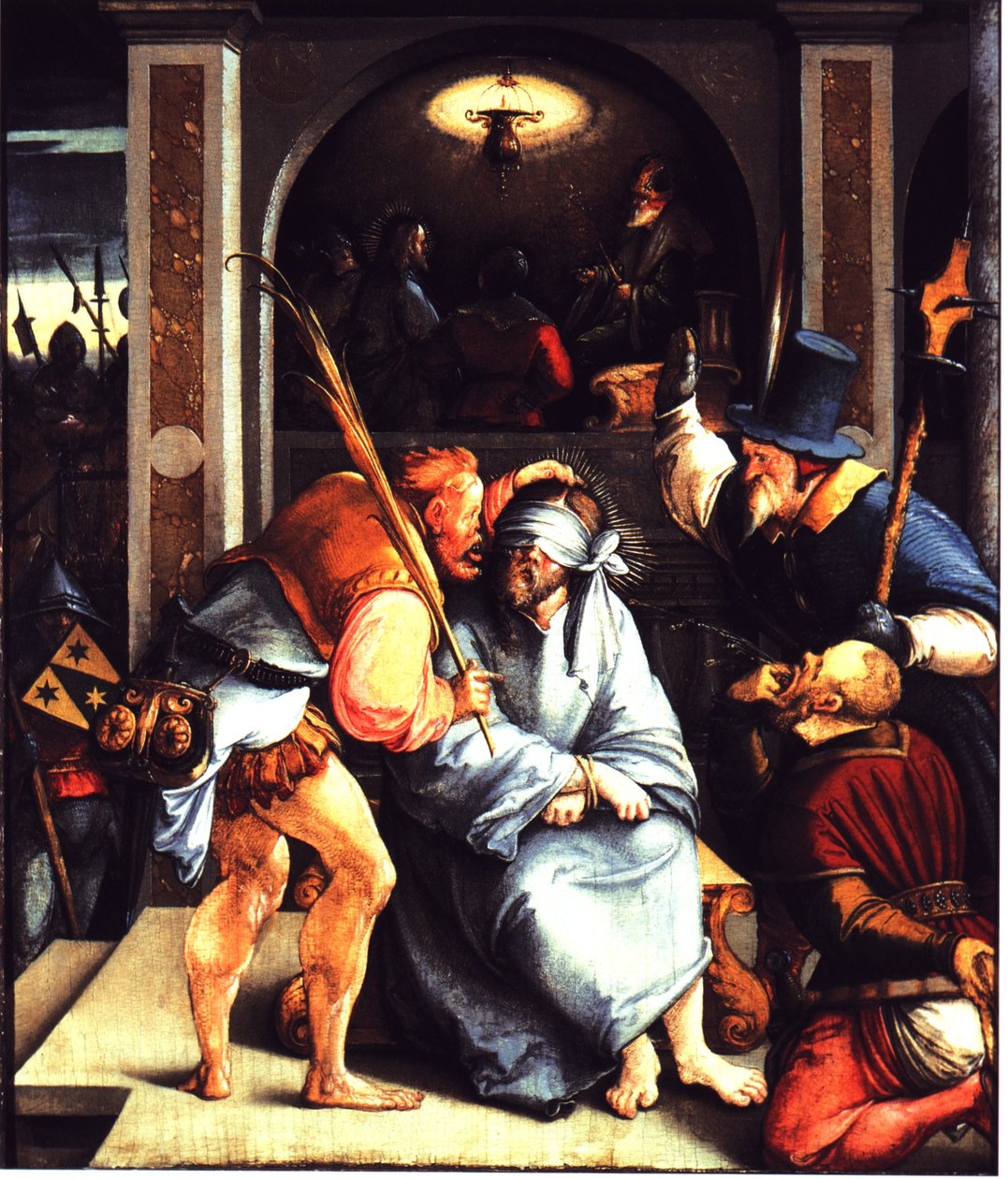 Mocking of Christ by Master of Messkirch