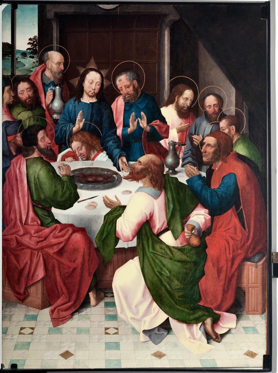 The Last Supper by Master of Saint John Evangelist