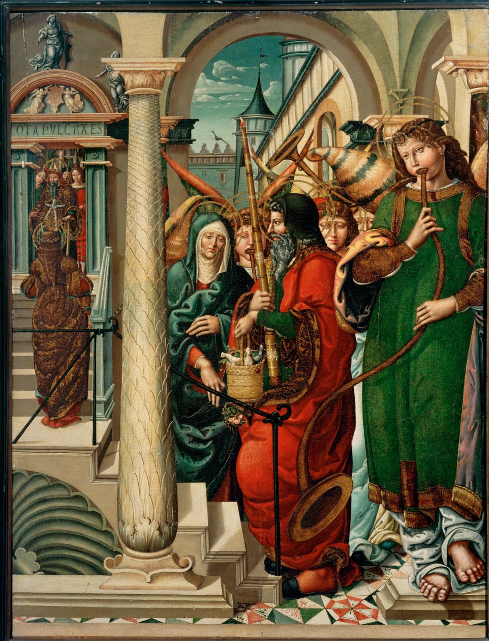 Presentation of the Virgin in the Temple by Master of Sigena