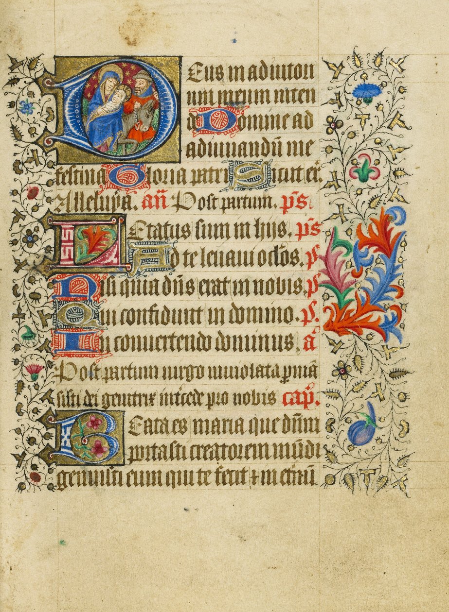 Initial D: The Flight into Egypt by Master of Sir John Fastolf