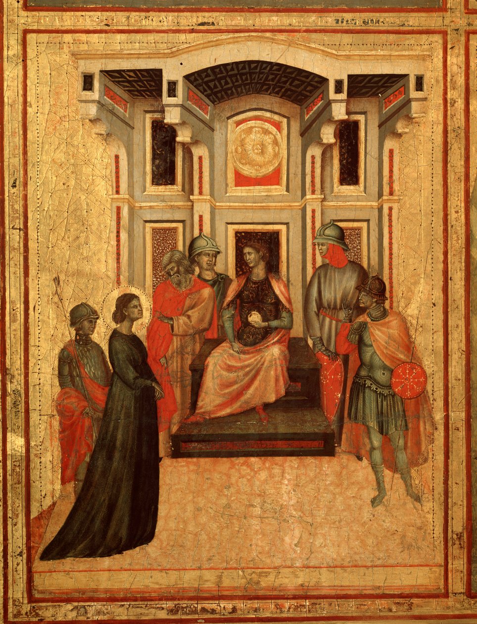St Cecilia and Story of Her Life (detail) by Master of St. Cecilia