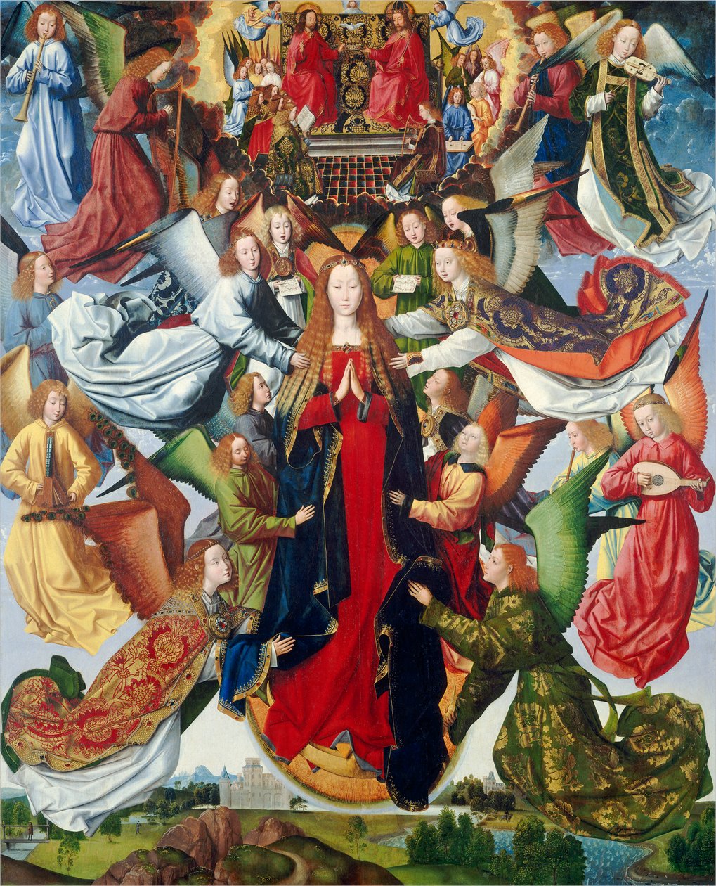 Mary, Queen of Heaven, c. 1485-1500 by Master of The Legend of St. Lucy