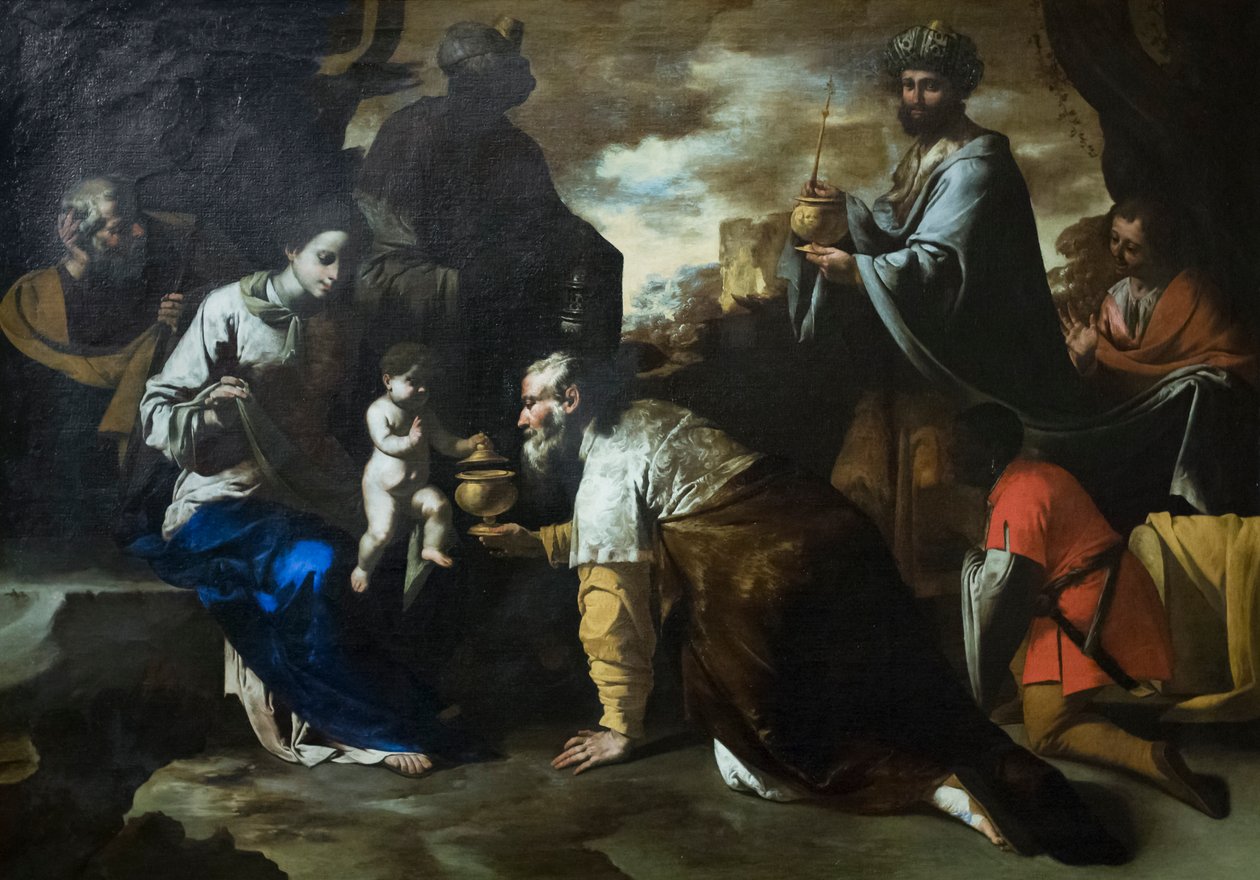 The Adoration of the Magi by Master of the Annunciation to the Shepherds
