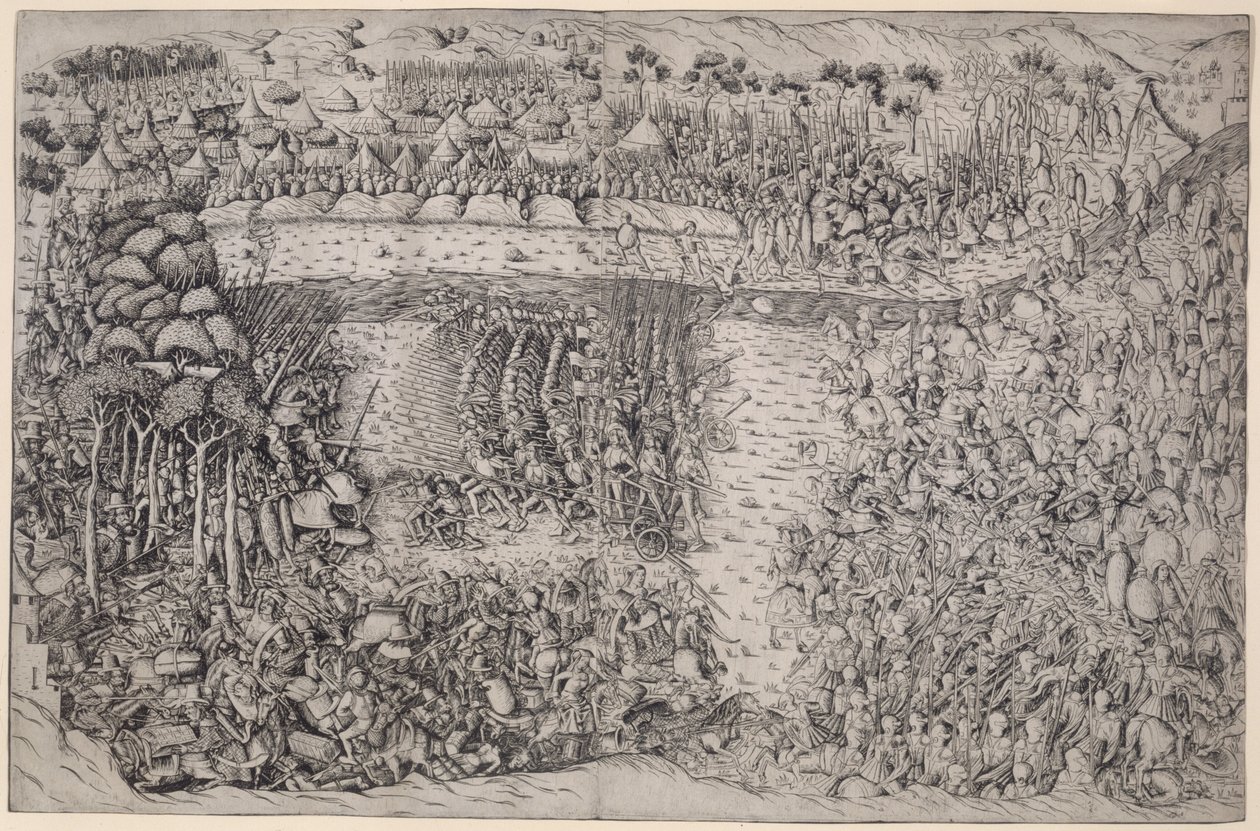 The Battle of Fornovo by Master of the Battle of Fornovo