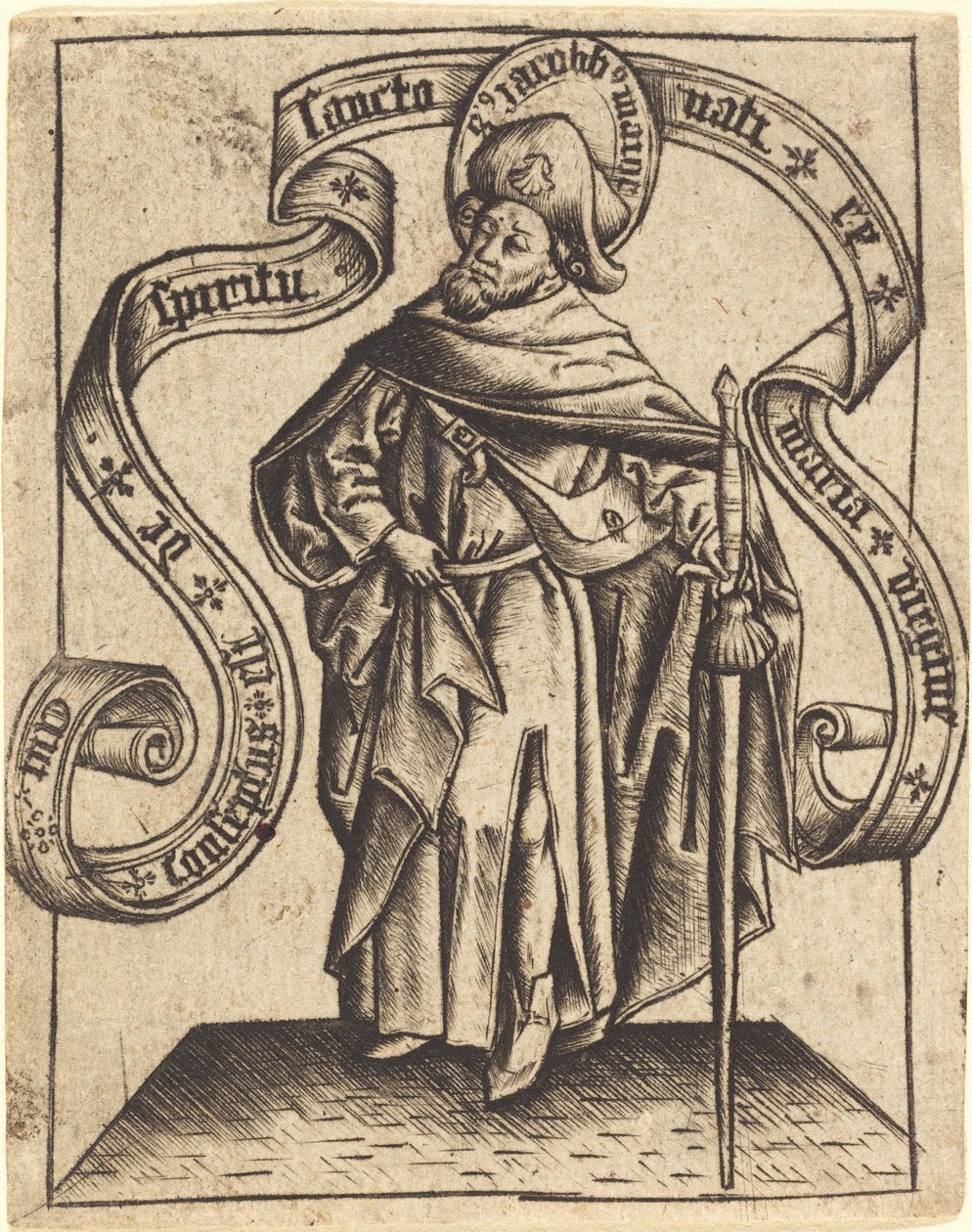 Saint James the Greater by Master of the Berlin Passion