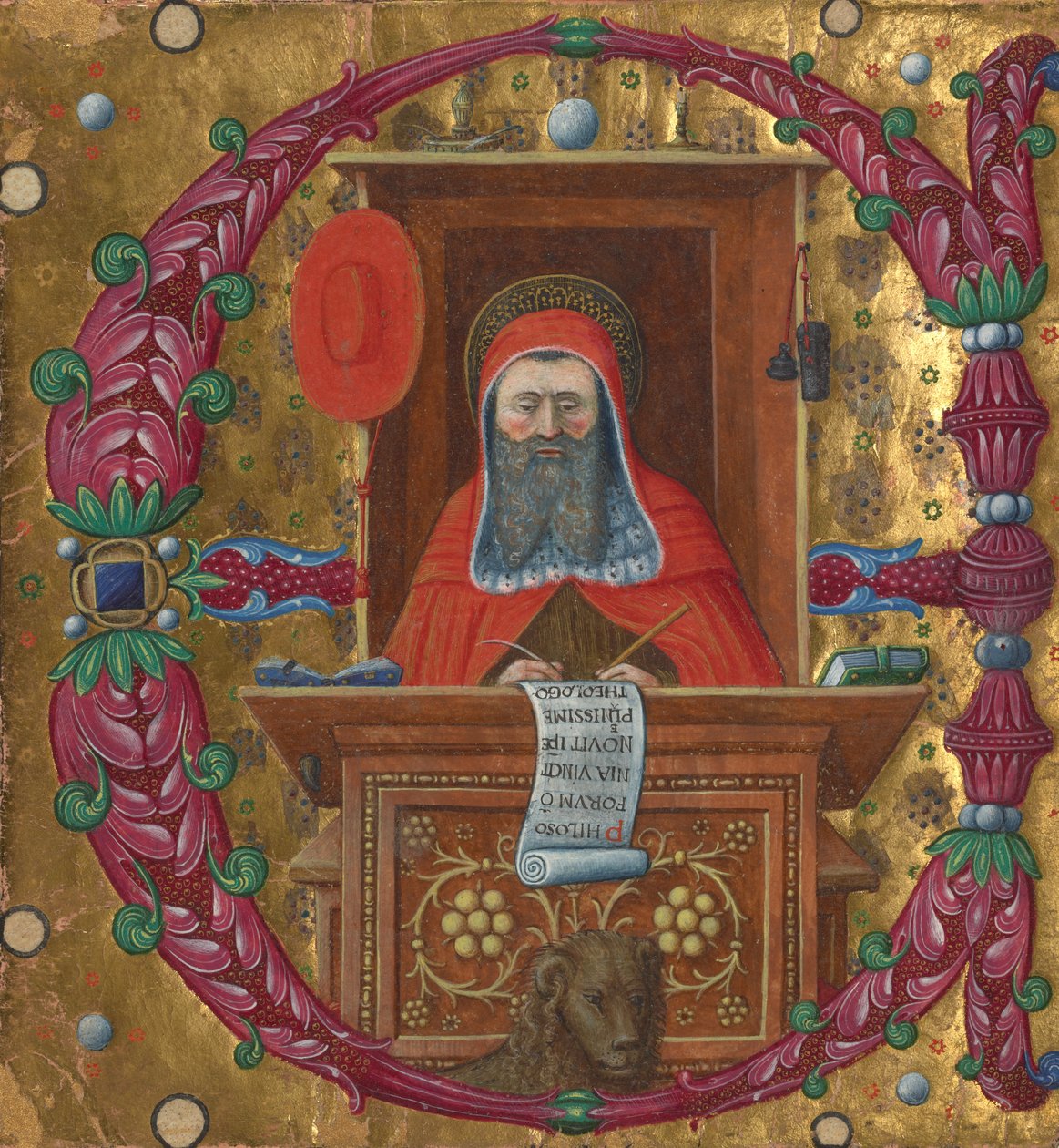 Cutting from a Choir Book by Master of the Birago Hours
