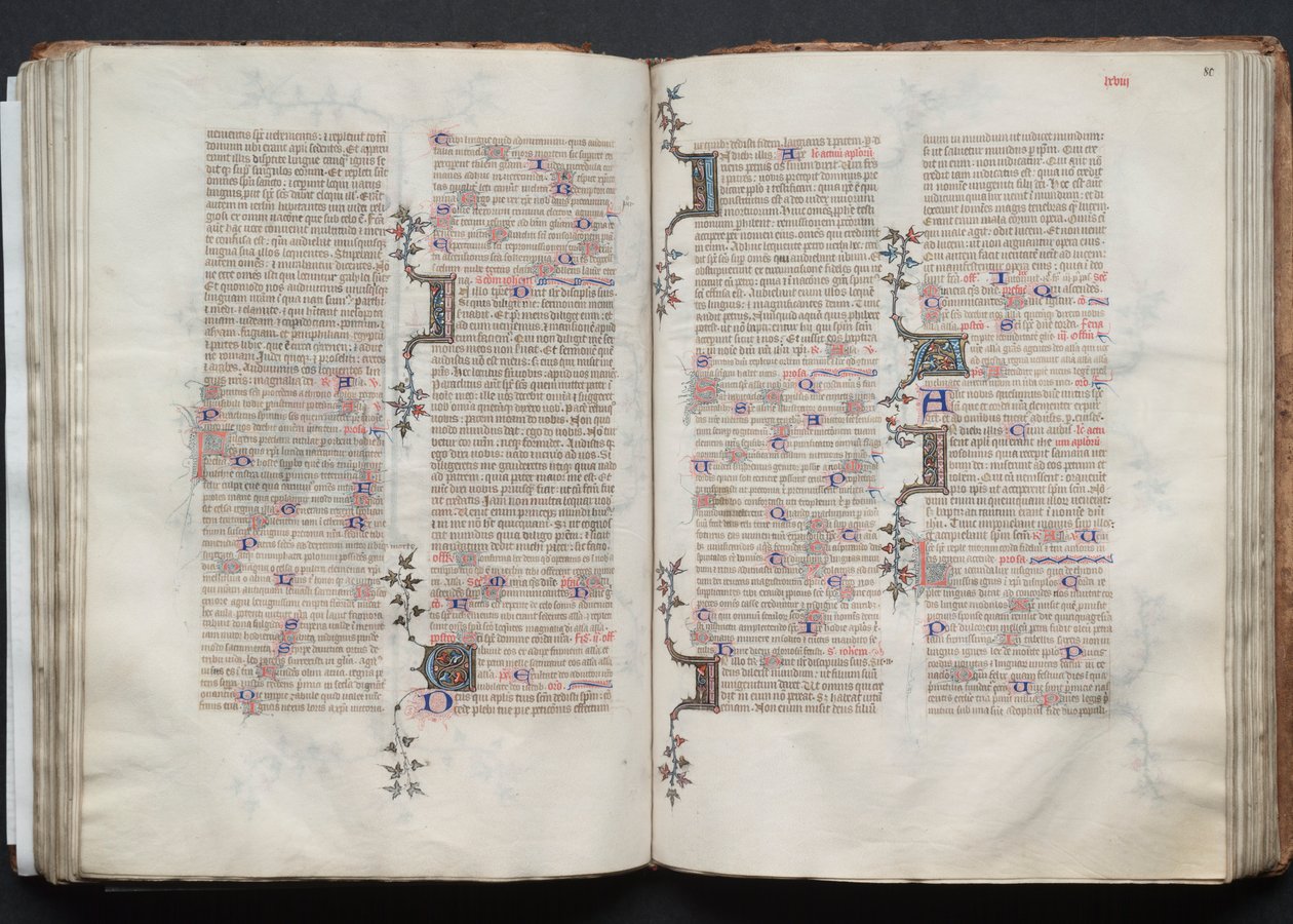 The Gotha Missal: Fol. 79v, Text by Master of the Boqueteaux