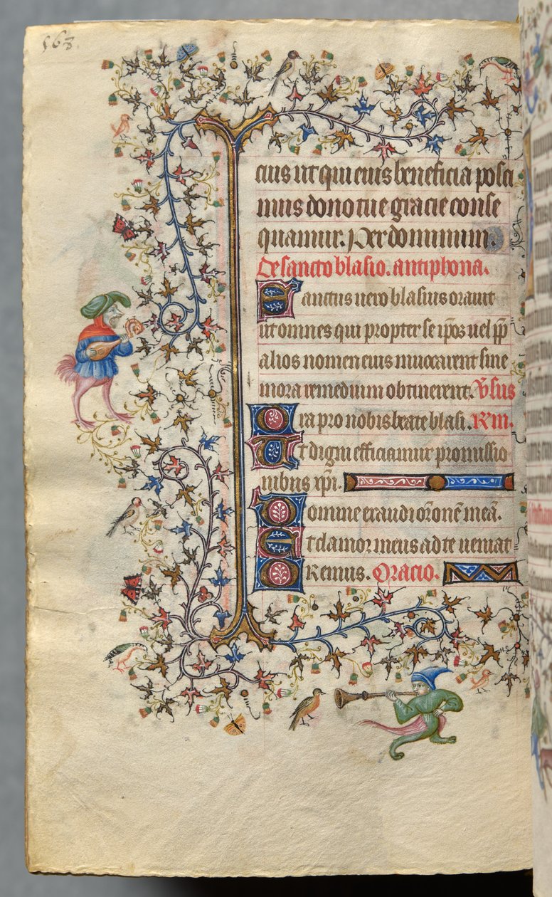 Hours of Charles the Noble, King of Navarre (1361-1425): fol. 278v, Text by Master of the Brussels Initials and Associates