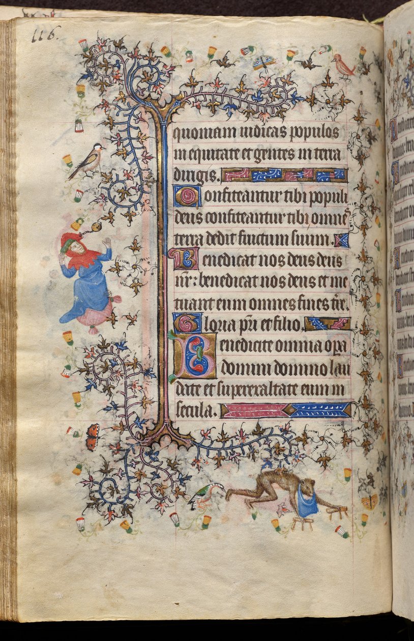 Hours of Charles the Noble, King of Navarre (1361-1425): fol. 58v, Text by Master of the Brussels Initials and Associates