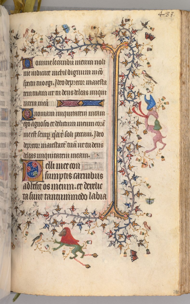 Hours of Charles the Noble, King of Navarre 1361-1425: fol. 236r, Text, c. 1405 by Master of the Brussels Initials and Associates