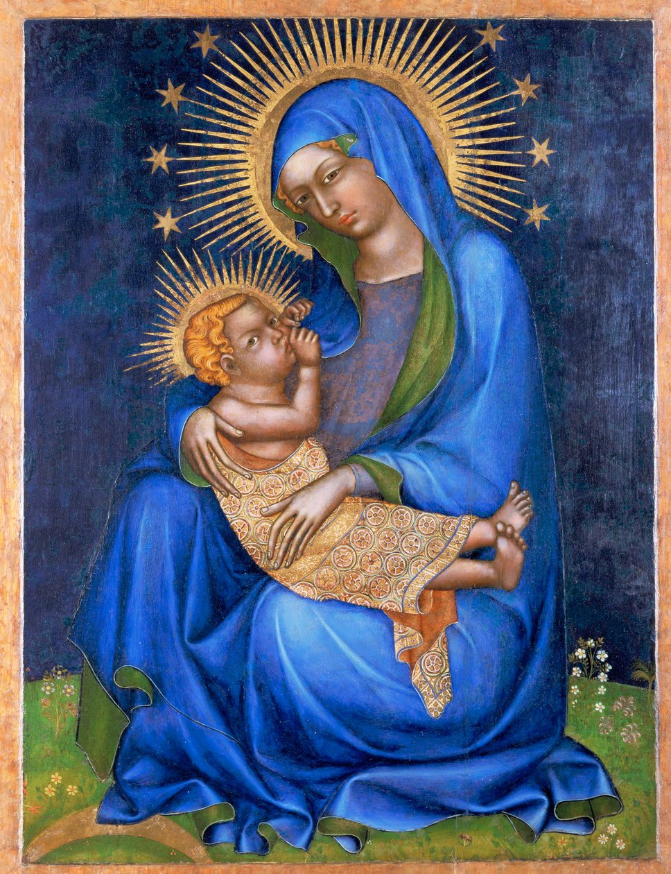 The Virgin by Master of the Cycle of Vyssi Brod