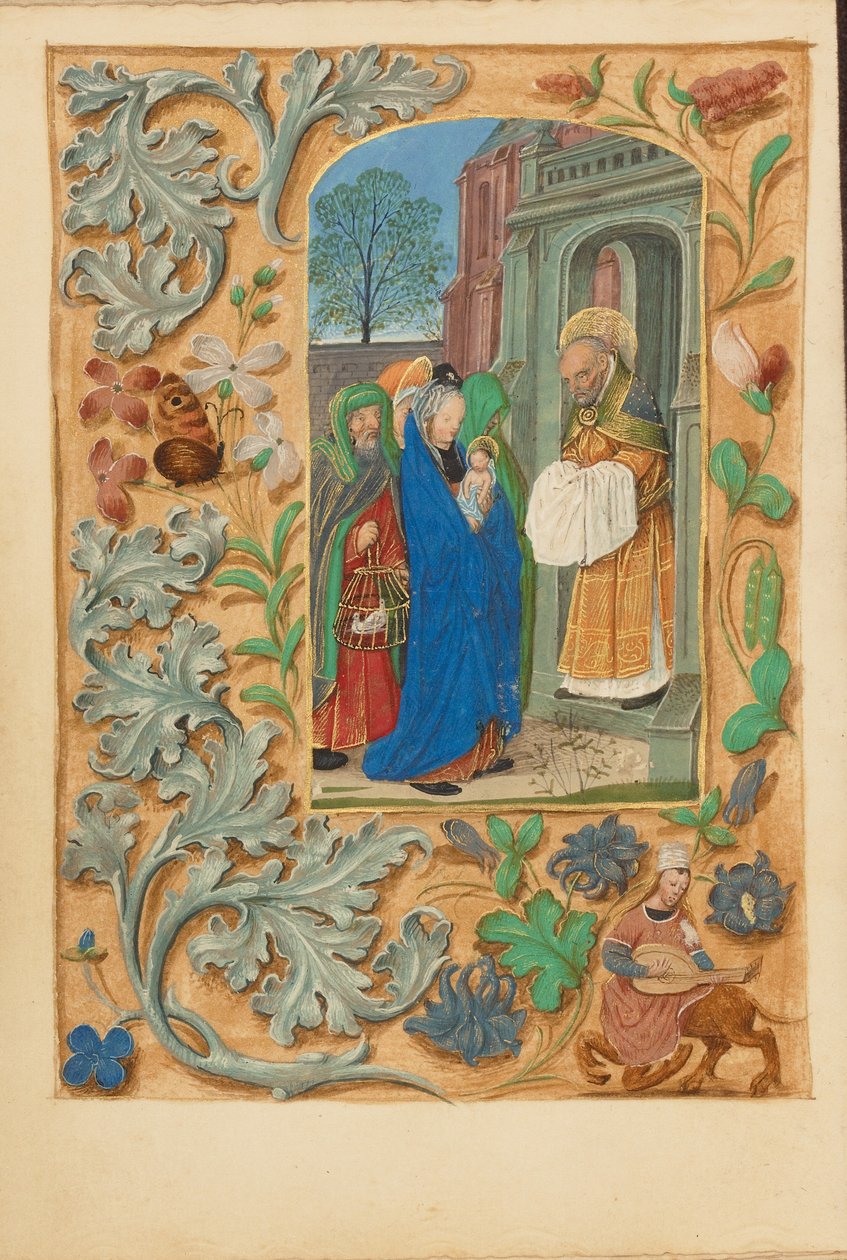 The Presentation in the Temple by Master of the Dresden Prayer Book
