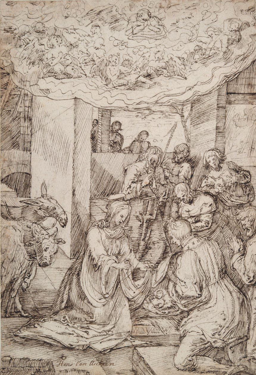 Nativity by Master of the Egmont Albums
