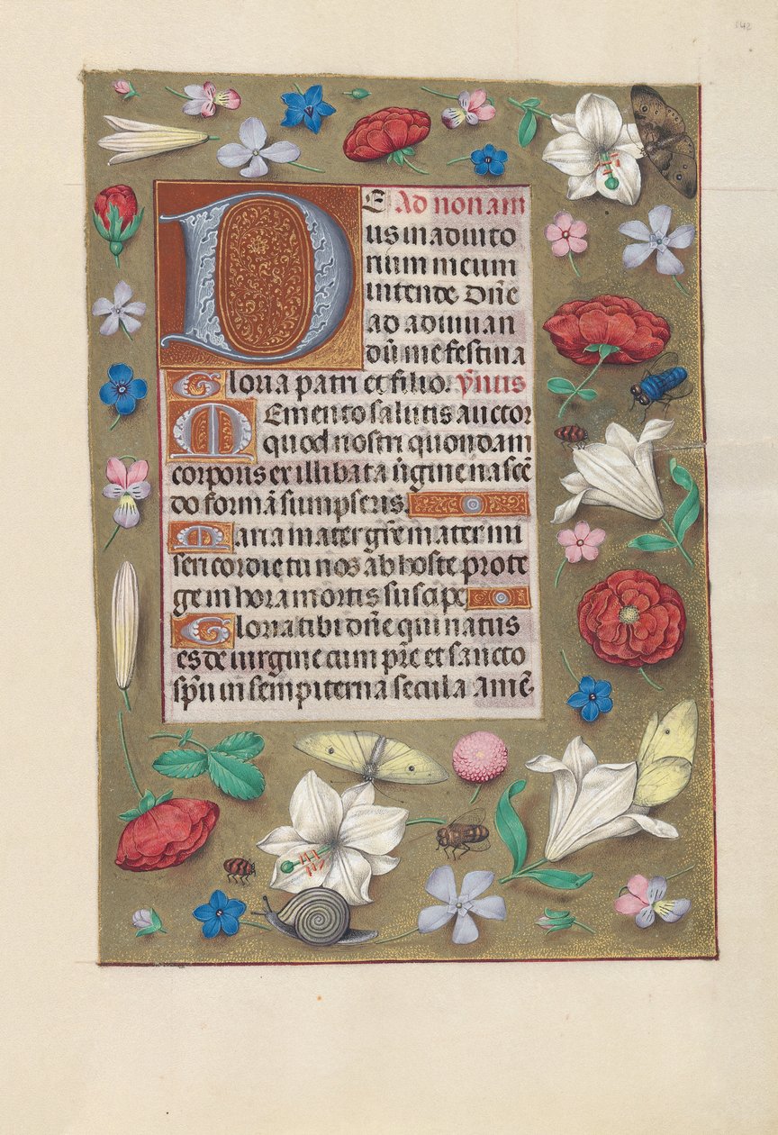 Hours of Queen Isabella the Catholic, Queen of Spain: Fol. 142r by Master of the First Prayerbook of Maximillian