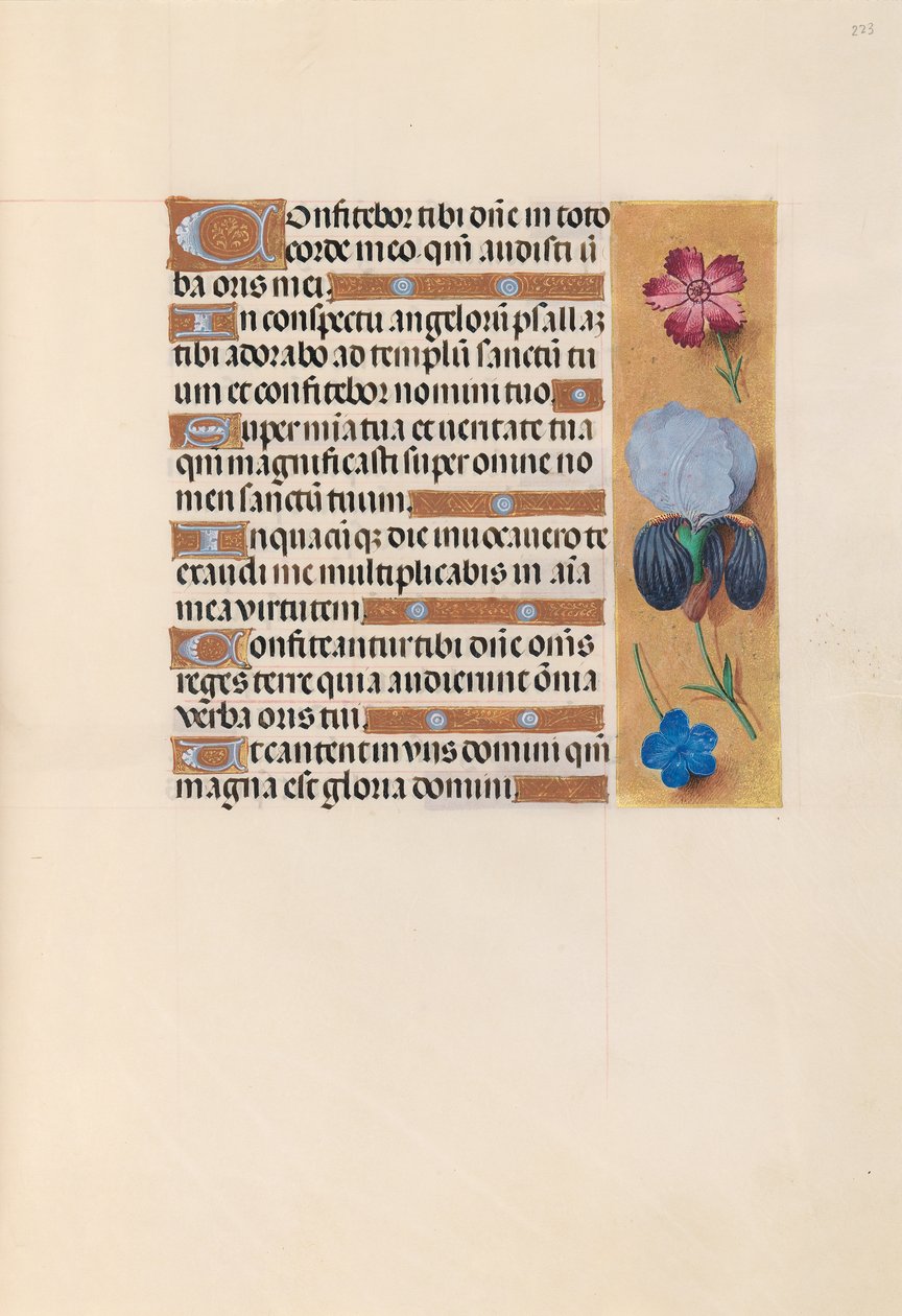 Hours of Queen Isabella the Catholic, Queen of Spain: Fol. 223r by Master of the First Prayerbook of Maximillian