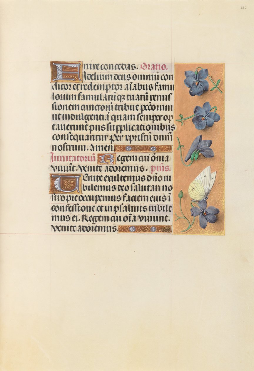 Hours of Queen Isabella the Catholic, Queen of Spain: Fol. 226r, c. 1500 by Master of the First Prayerbook of Maximillian