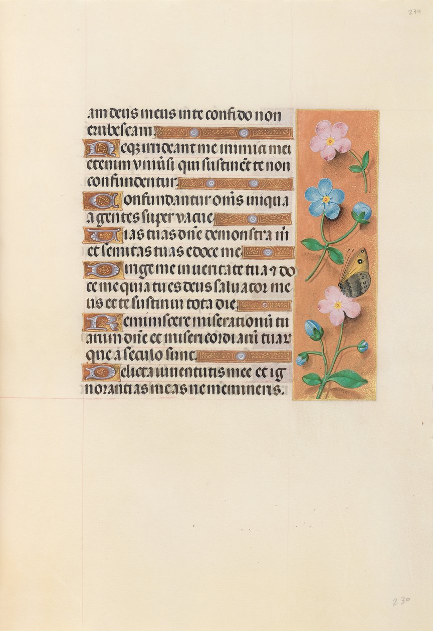 Hours of Queen Isabella the Catholic, Queen of Spain: Fol. 234r, c. 1500 by Master of the First Prayerbook of Maximillian