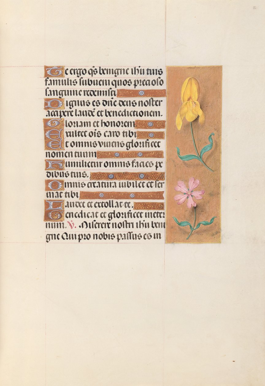 Hours of Queen Isabella the Catholic, Queen of Spain: Fol. 56r by Master of the First Prayerbook of Maximillian