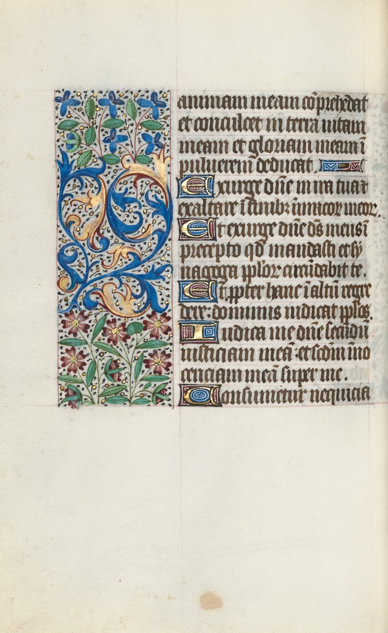 Book of Hours Use of Rouen: fol. 113v by Master of the Geneva Latini