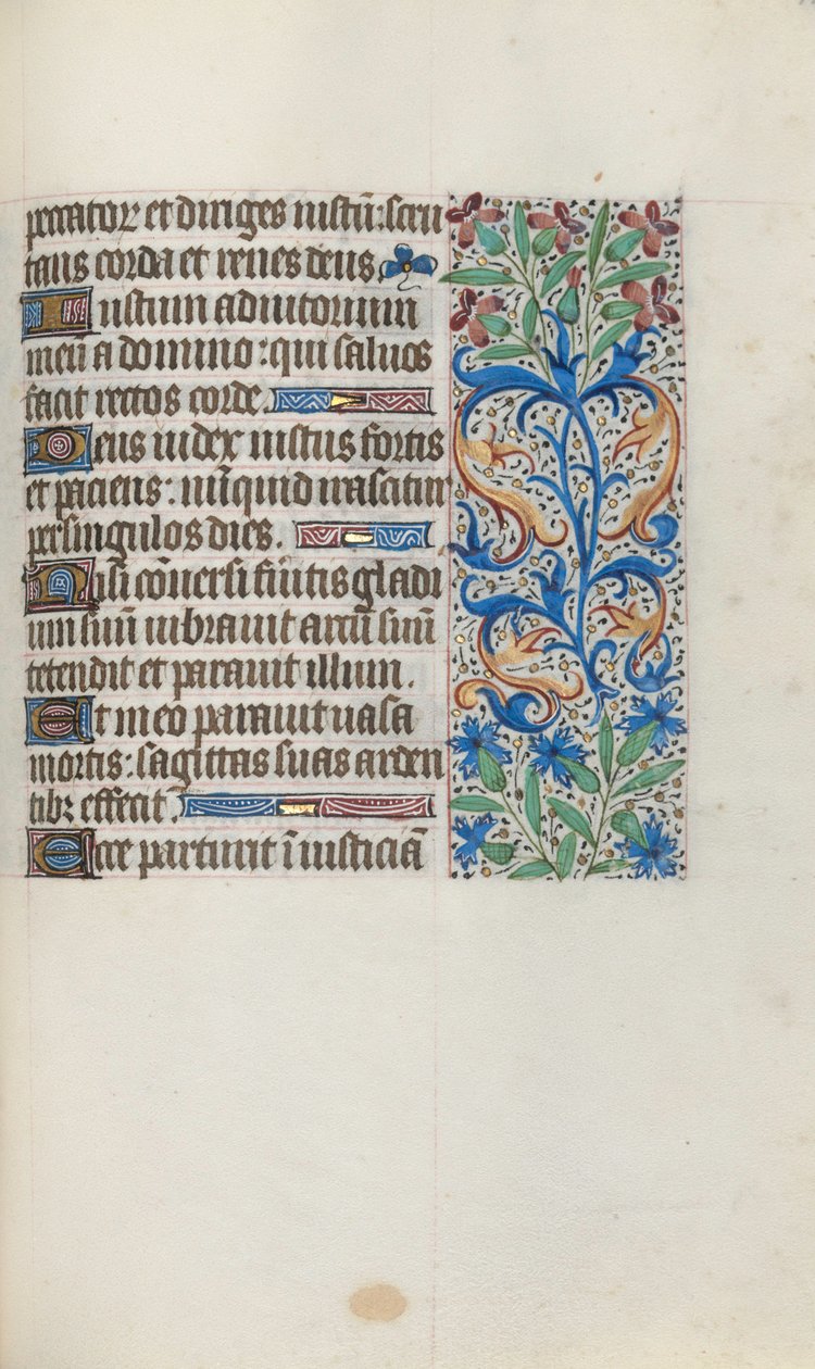 Book of Hours Use of Rouen: fol. 114r by Master of the Geneva Latini