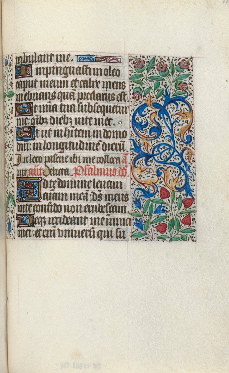 Book of Hours Use of Rouen: fol. 118r, c. 1470 by Master of the Geneva Latini