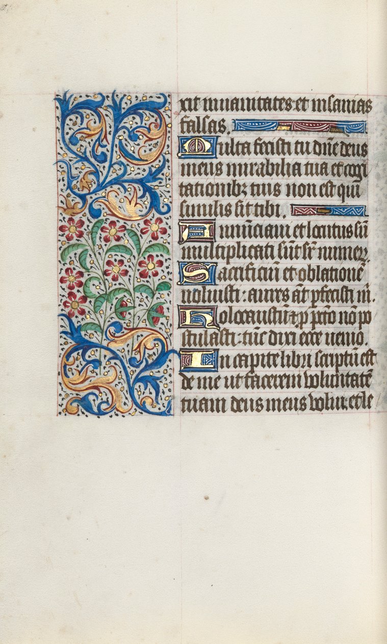 Book of Hours Use of Rouen: fol. 125v by Master of the Geneva Latini