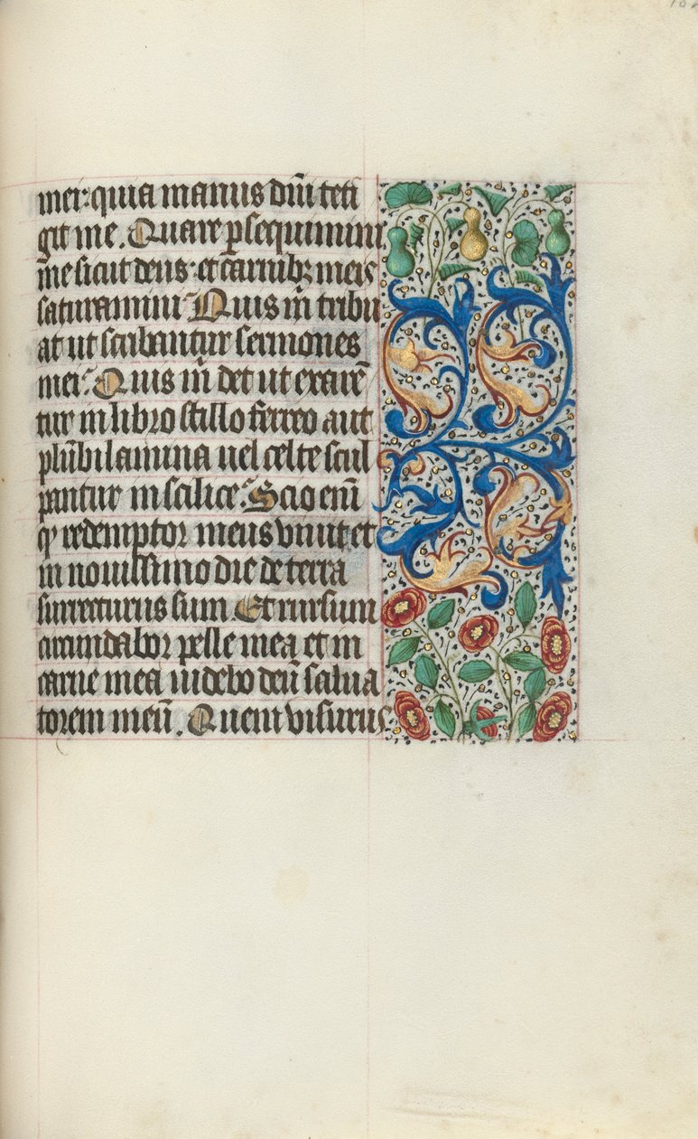 Book of Hours Use of Rouen: fol. 132r, c. 1470 by Master of the Geneva Latini