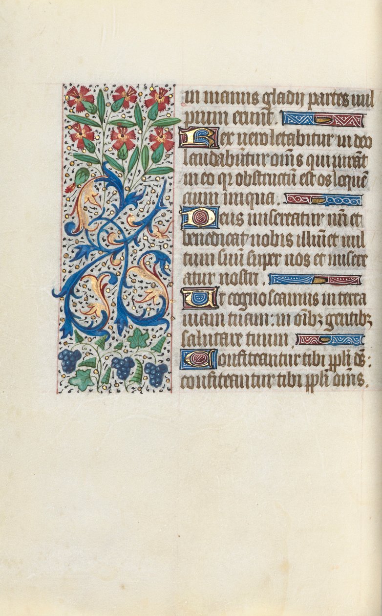 Book of Hours Use of Rouen: fol. 138v by Master of the Geneva Latini