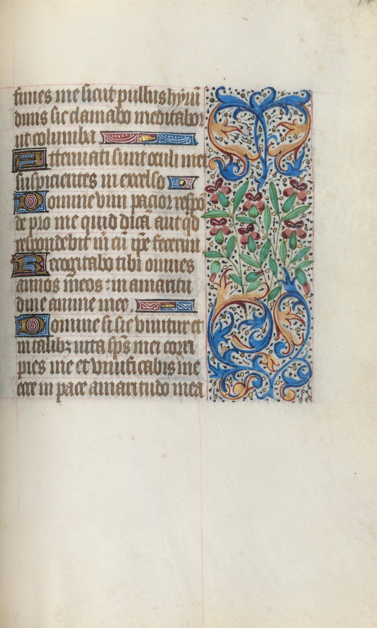 Book of Hours Use of Rouen: fol. 140r, c. 1470 by Master of the Geneva Latini