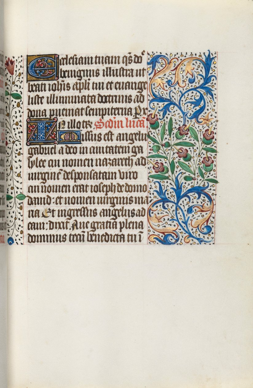 Book of Hours Use of Rouen: fol. 141r, c. 1470 by Master of the Geneva Latini