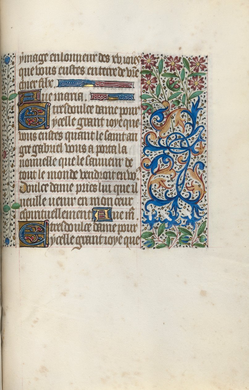 Book of Hours Use of Rouen: fol. 147r, c. 1470 by Master of the Geneva Latini