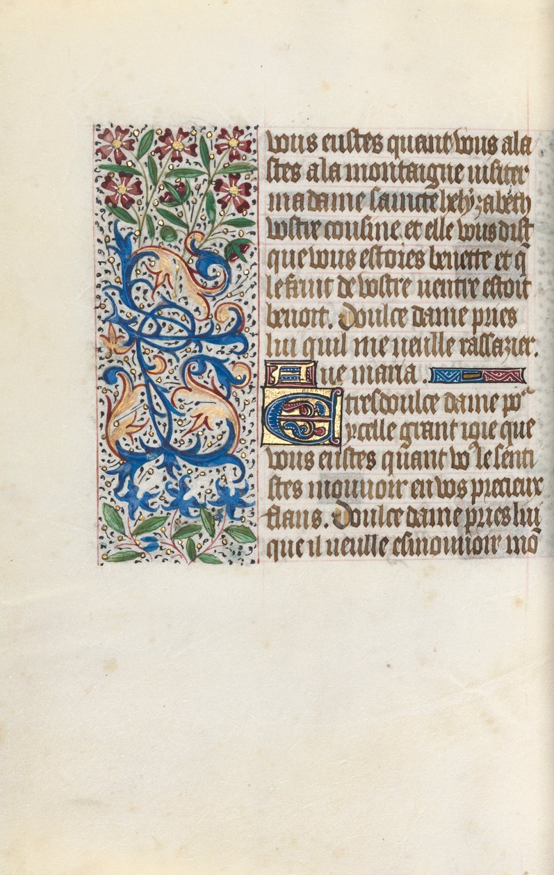 Book of Hours Use of Rouen: fol. 147v by Master of the Geneva Latini