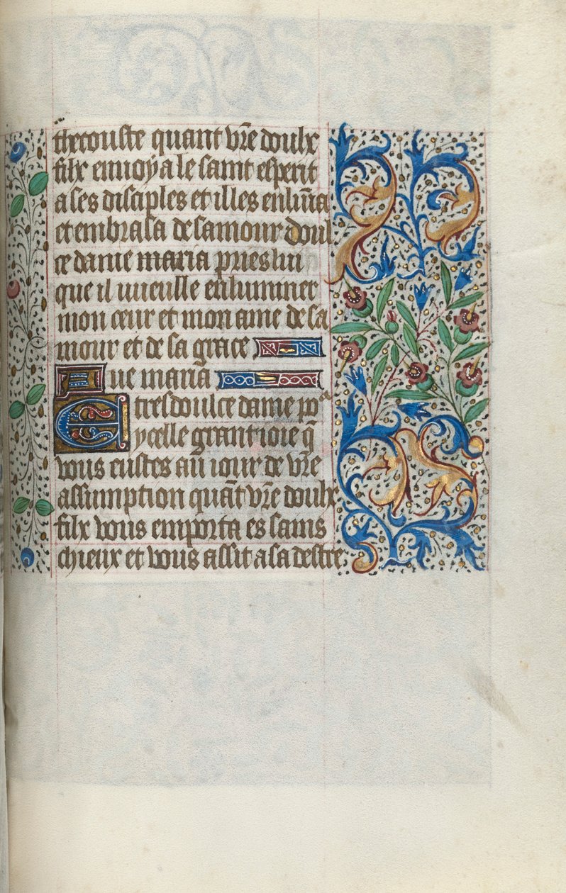Book of Hours Use of Rouen: fol. 151r by Master of the Geneva Latini