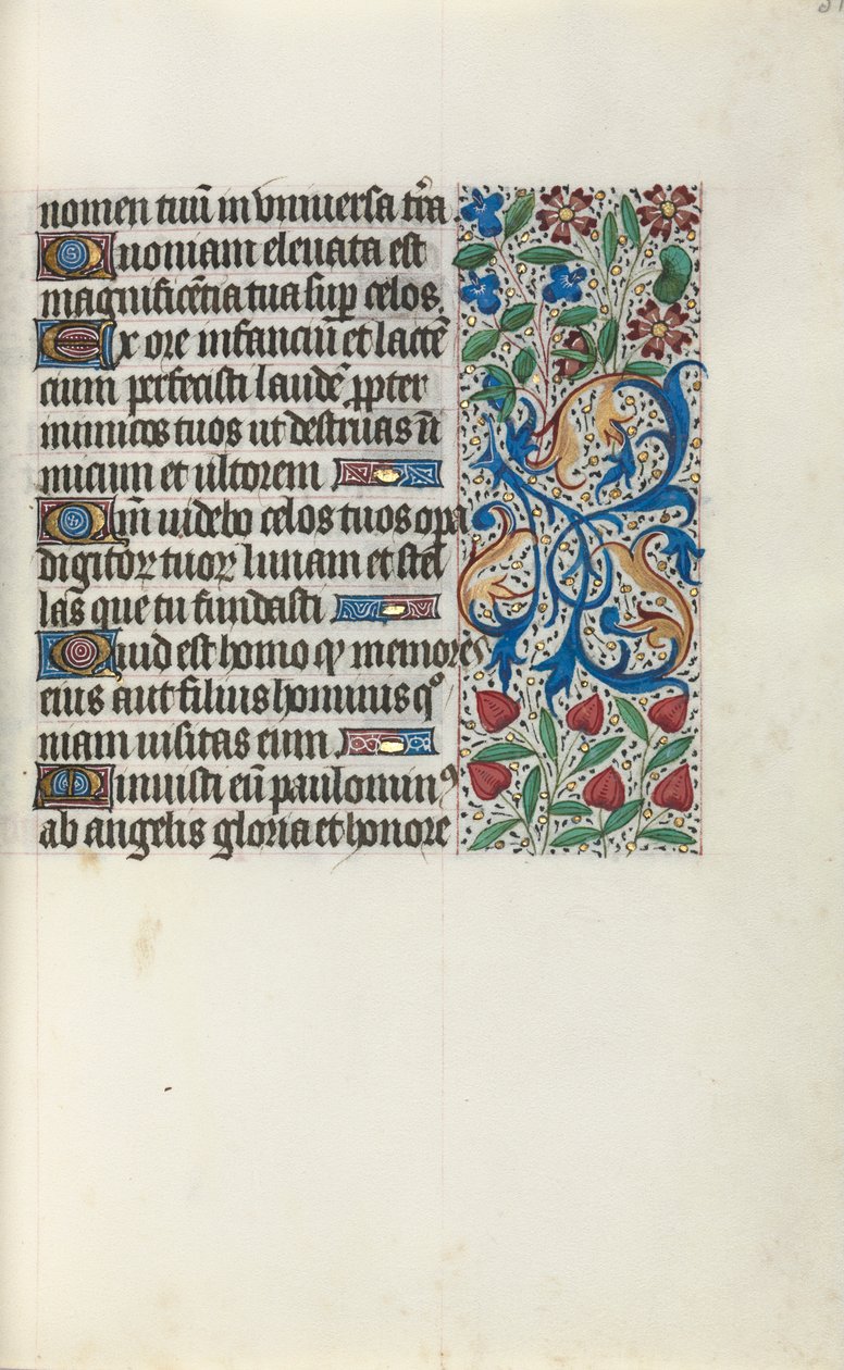 Book of Hours Use of Rouen: fol. 31r, c. 1470 by Master of the Geneva Latini