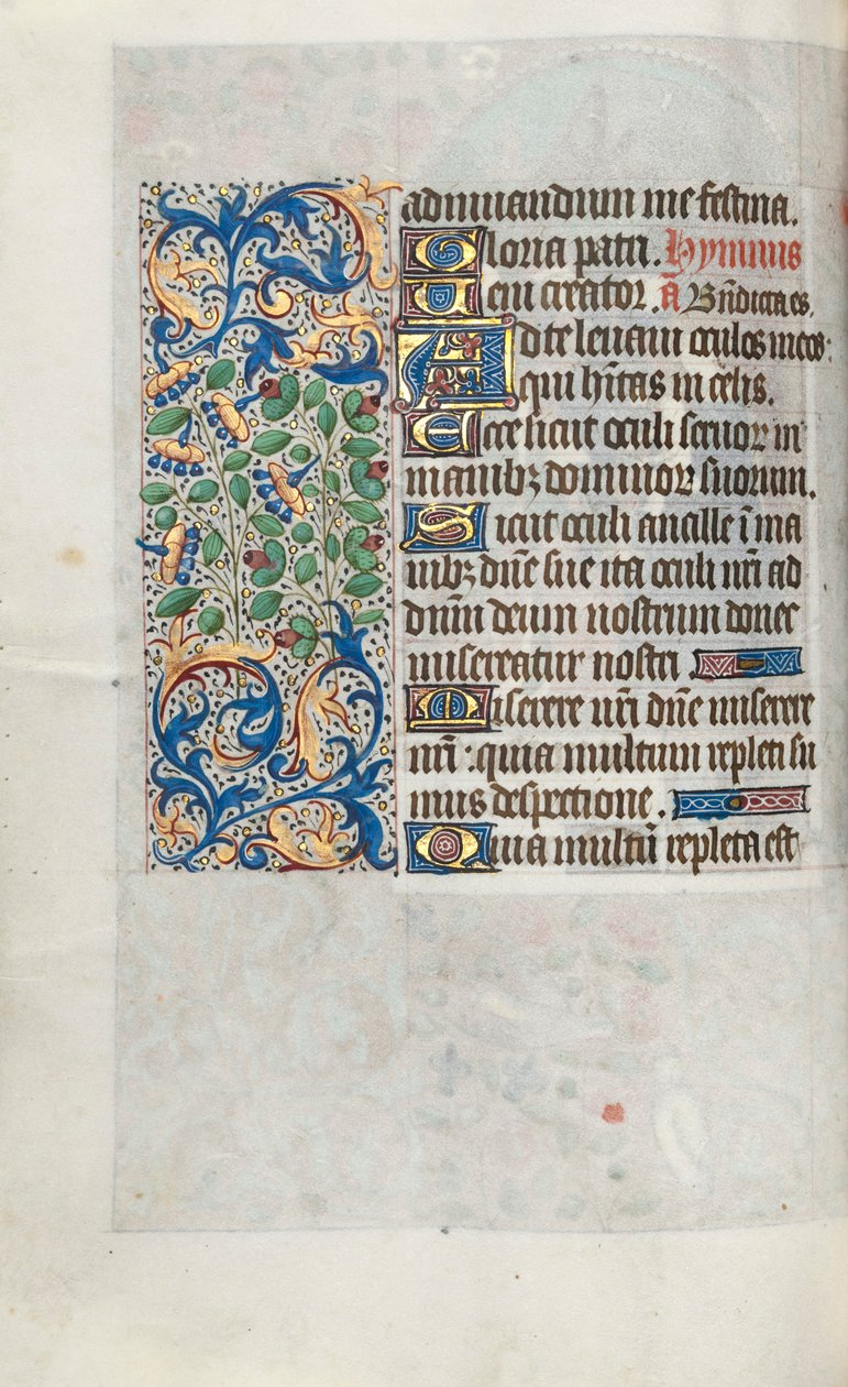 Book of Hours Use of Rouen: fol. 64v by Master of the Geneva Latini
