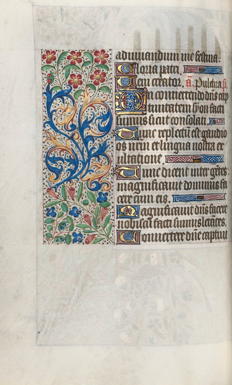 Book of Hours Use of Rouen: fol. 67v, c. 1470 by Master of the Geneva Latini