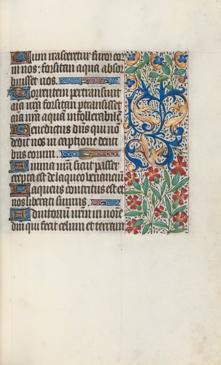 Book of Hours Use of Rouen: fol. 71r by Master of the Geneva Latini