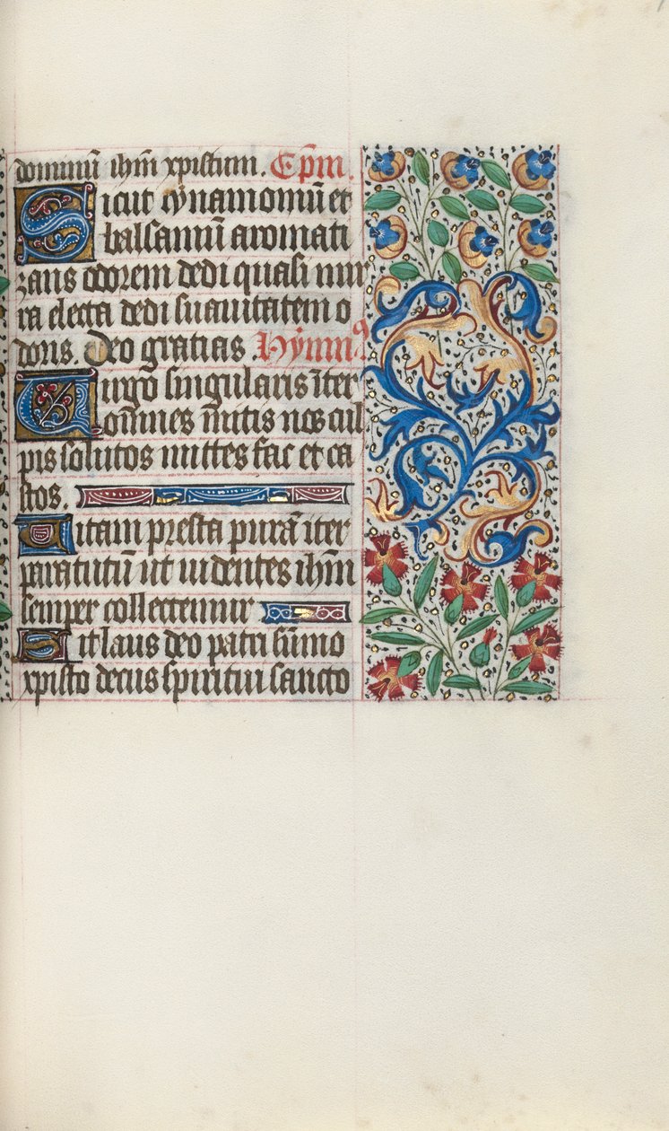 Book of Hours Use of Rouen: fol. 78r by Master of the Geneva Latini